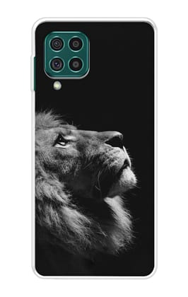 Lion Looking to Sky Soft Cover for Samsung Galaxy F62