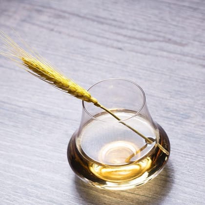 Wide Bottom Handmade Glasses-Set of 2-2 pcs