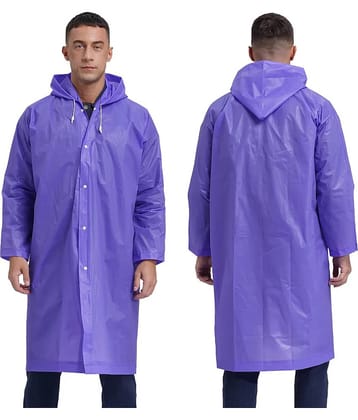 Infispace Navy PVC Men's Raincoat ( Pack of 1 )