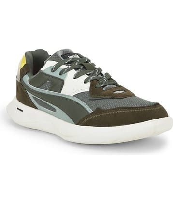 Liberty - Green Men's Sports Running Shoes