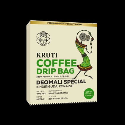 Deomali Special Drip Coffee Bags Pack of 5