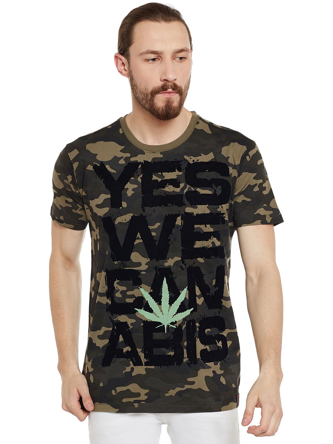 YES-WE-CANABIS-XXL / Camouflage