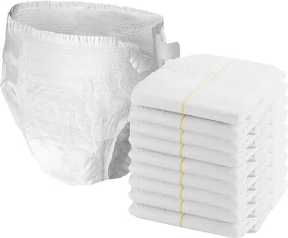 Ultra-Absorbent Large Adult Diapers - Pack of 10 | Comfort & Protection ( SIZE- M)