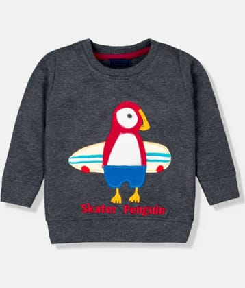 Mustmom Cute Winter Unique Printed Comfortable Sweatshirt for Baby Girls