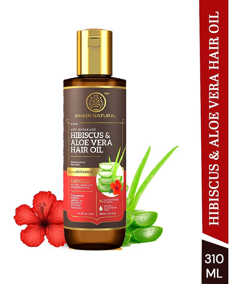 khadi natural Hair Growth Aloe vera Oil 200 ml ( Pack of 1 )
