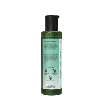 MrilQ Mint Magic | Conditioning Shampoo | Dandruff, Oil & Infection Control | Sulphate, Paraben & SLS Free MrilQ Mint Magic | Conditioning Shampoo | Dandruff, Oil & Infection Control | Sulphate, Paraben & SLS Free
