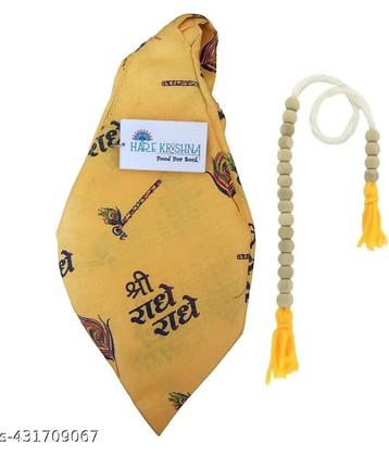 Hare Krishna Japa Mala Bag/Gaumukhi 1 ( Pack of 1 )