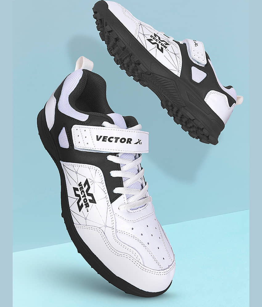 Vector X Black Cricket Shoes