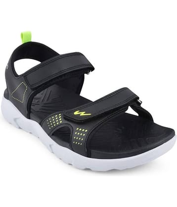 Campus - Black Men's Floater Sandals