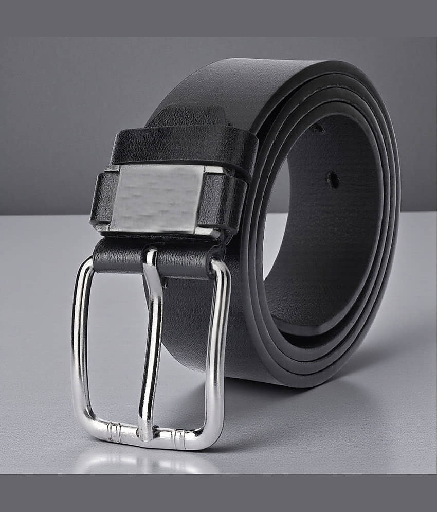 Kastner - Black PU Men's Casual Belt ( Pack of 1 )