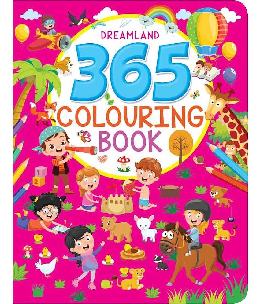 365 Colouring Book - Drawing, Painting & Colouring