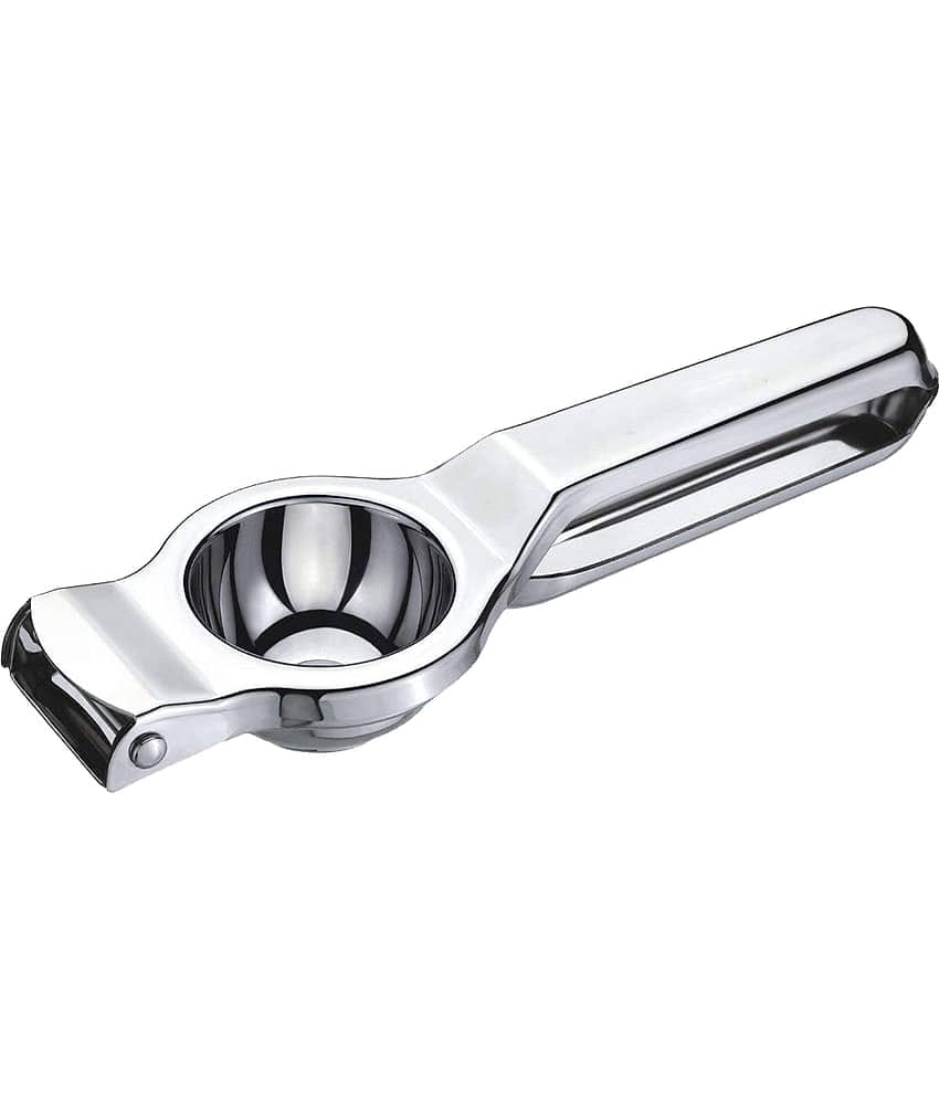 JISUN - Stainless Steel Silver Squeezer ( Pack of 1 )