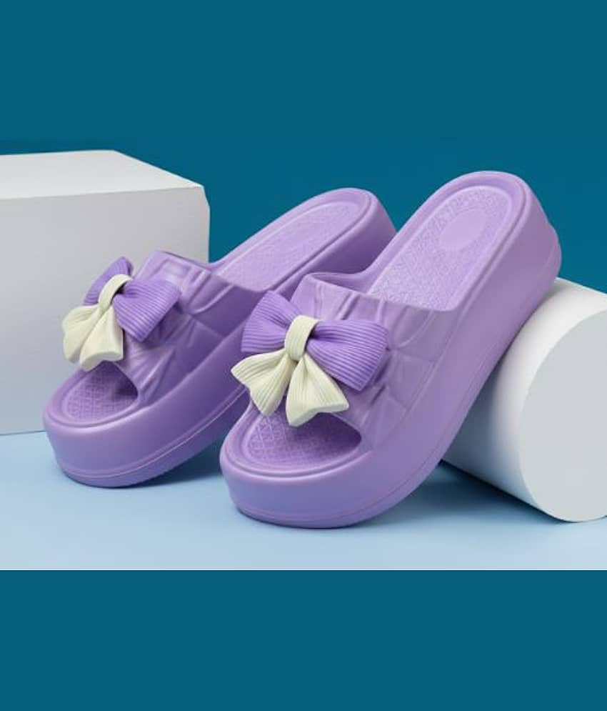 ZOOMBIE Purple Women's Slide Flip Flop