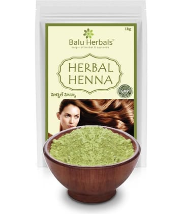 BALU HERBALS AYURVEDA Henna 1000 gm