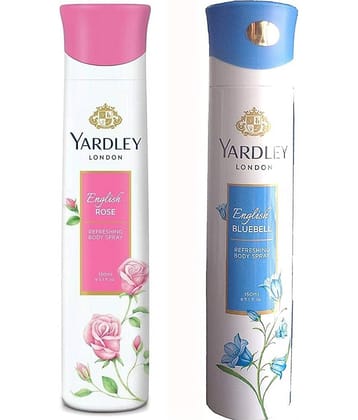 Yardley - Deodorant Spray for Women 150 ml ( Pack of 2 )