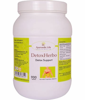 Ayurvedic Life Detoxherbo Tablet 900 No.S Pack of 1