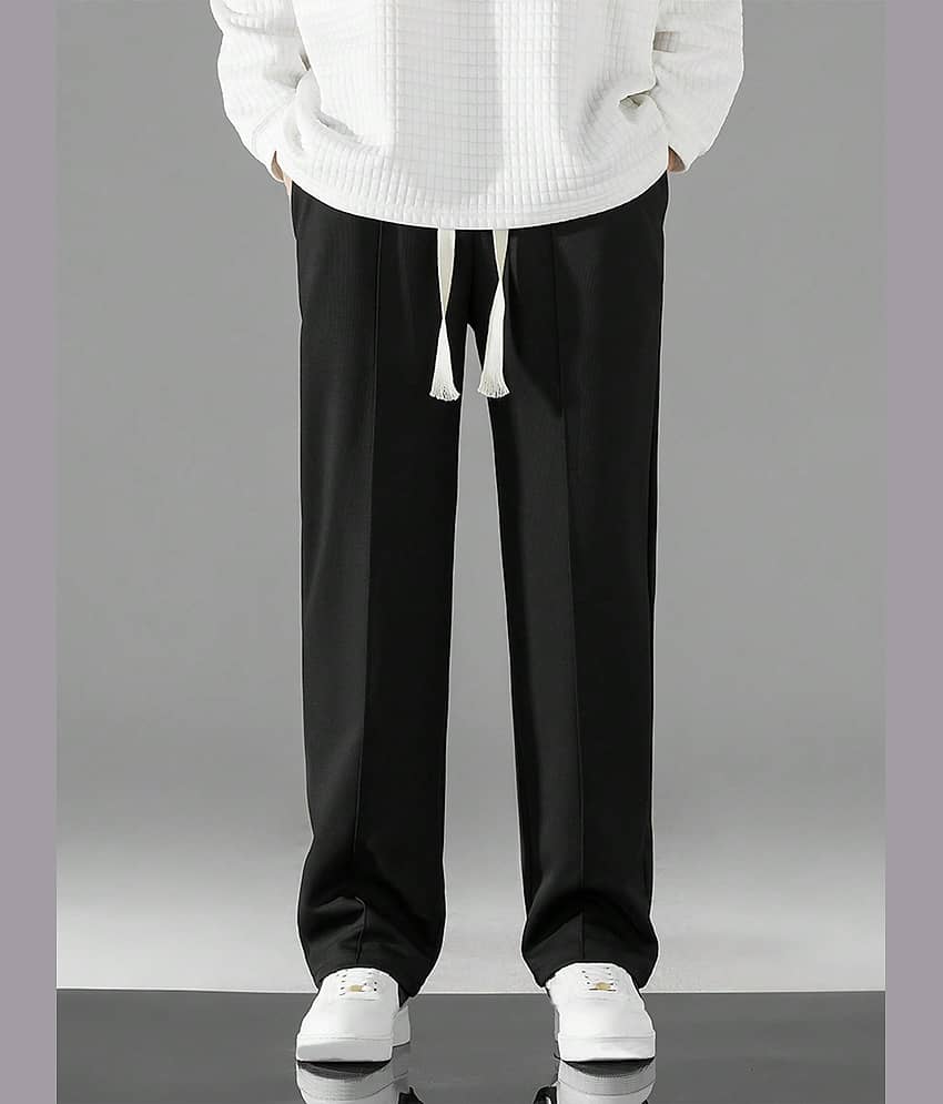 SAKHWALA Black Polyester Men's Sports Trackpants ( Pack of 1 )