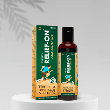 Torque Relief-On Pain Relief Oil- Ayurveda Oil Joint Pain Relief-100ml