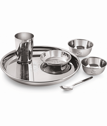 Neelam DDNS008L Stainless Steel Dinner Set of 8 Pieces
