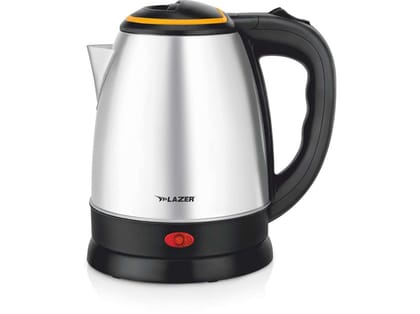 Lazer Stew 1.8 Litre, Electric Kettle 1200W, Stainless Steel Body, Automatic Shut Off, Fast Boiling Water Kettle