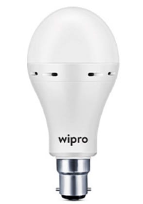 Wipro Garnet Emergency LED Bulb 9W White