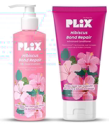 Plix Damage & Repair Shampoo & Conditioner 375 ( Pack of 2 )
