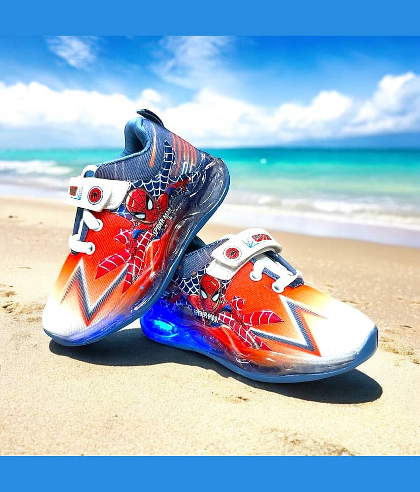 ICONIC ME - Orange Boy's LED Shoes ( 1 Pair )