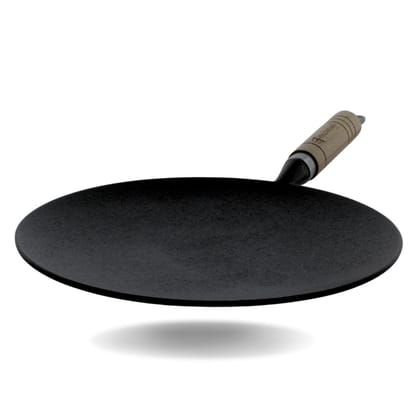 Trilonium Pre-Seasoned Cast Iron WHT10R Concave Roti Tawa 26 cms