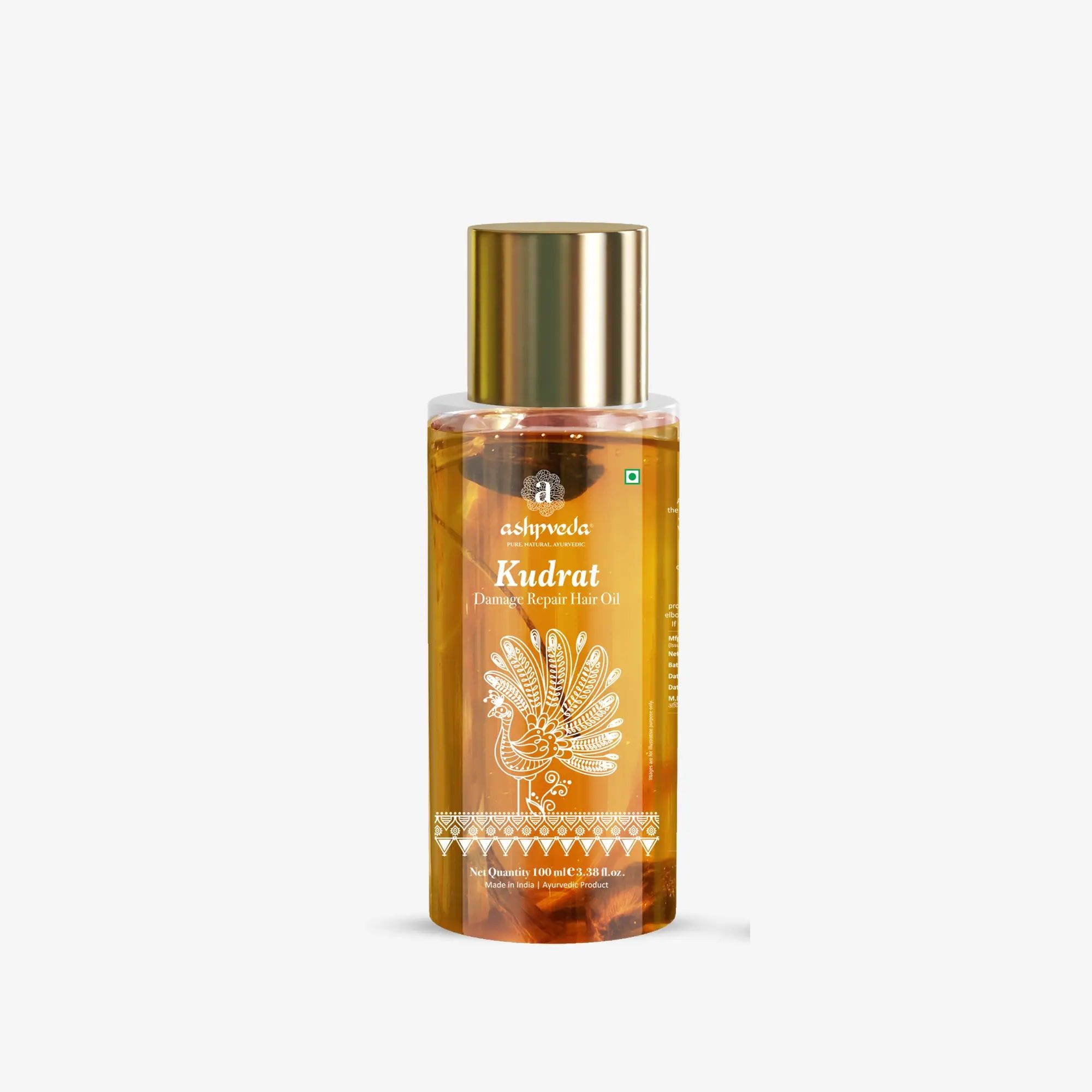 ashpveda Kudrat Damage Repair Hair Oil