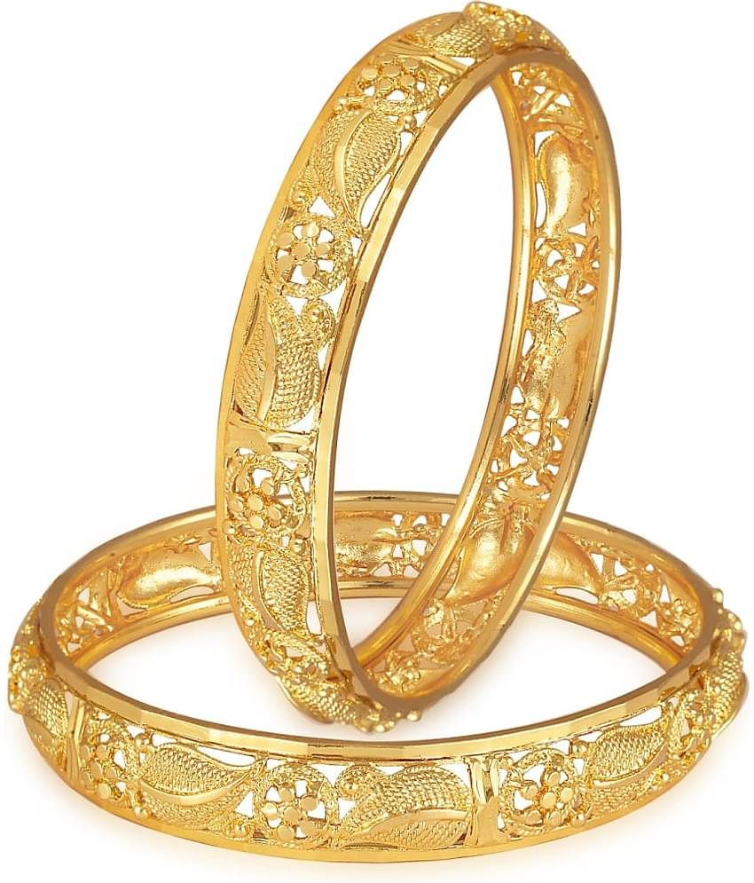 VIVASTRI Gold Bangle ( Pack of 1 )
