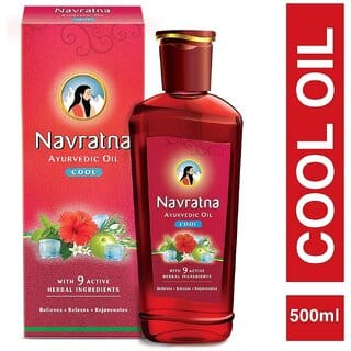 Navratna Ayurved Cool Hair Oil Bottle - 200ml