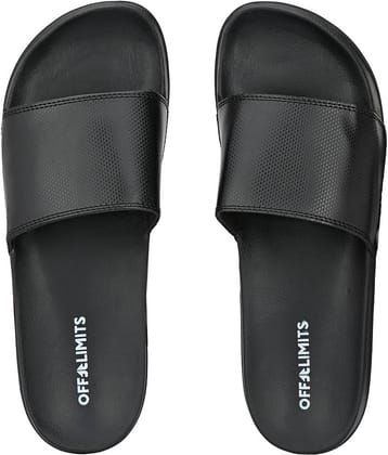 OFF LIMITS Black Slides