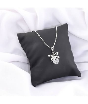 Silver Shine Silver Plated Chain ( Set of 1 )