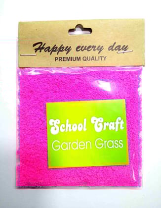 Artificial Tree Powder School Grass - Pink - 10 Grams Pack