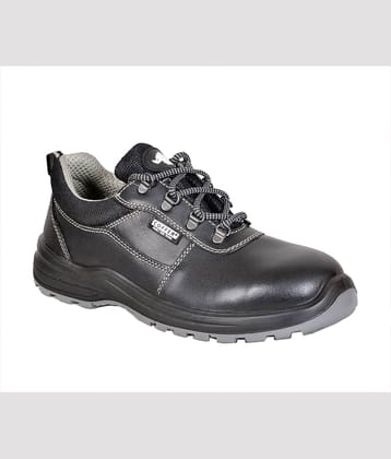 Coffer Safety Low Ankle Black Safety Shoes