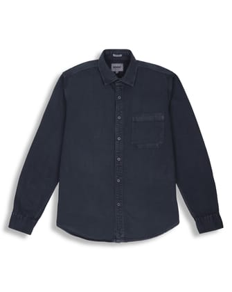 DENIM SHIRT IN GREY-M