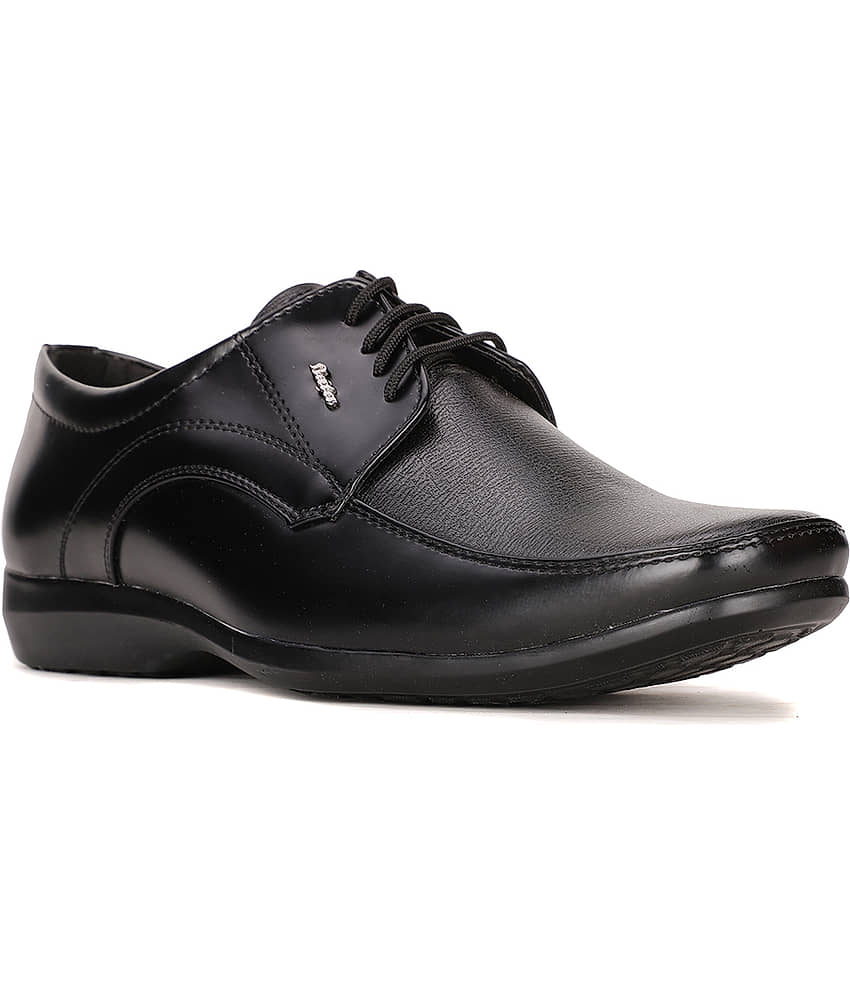 Bata Black Men's Derby Formal Shoes