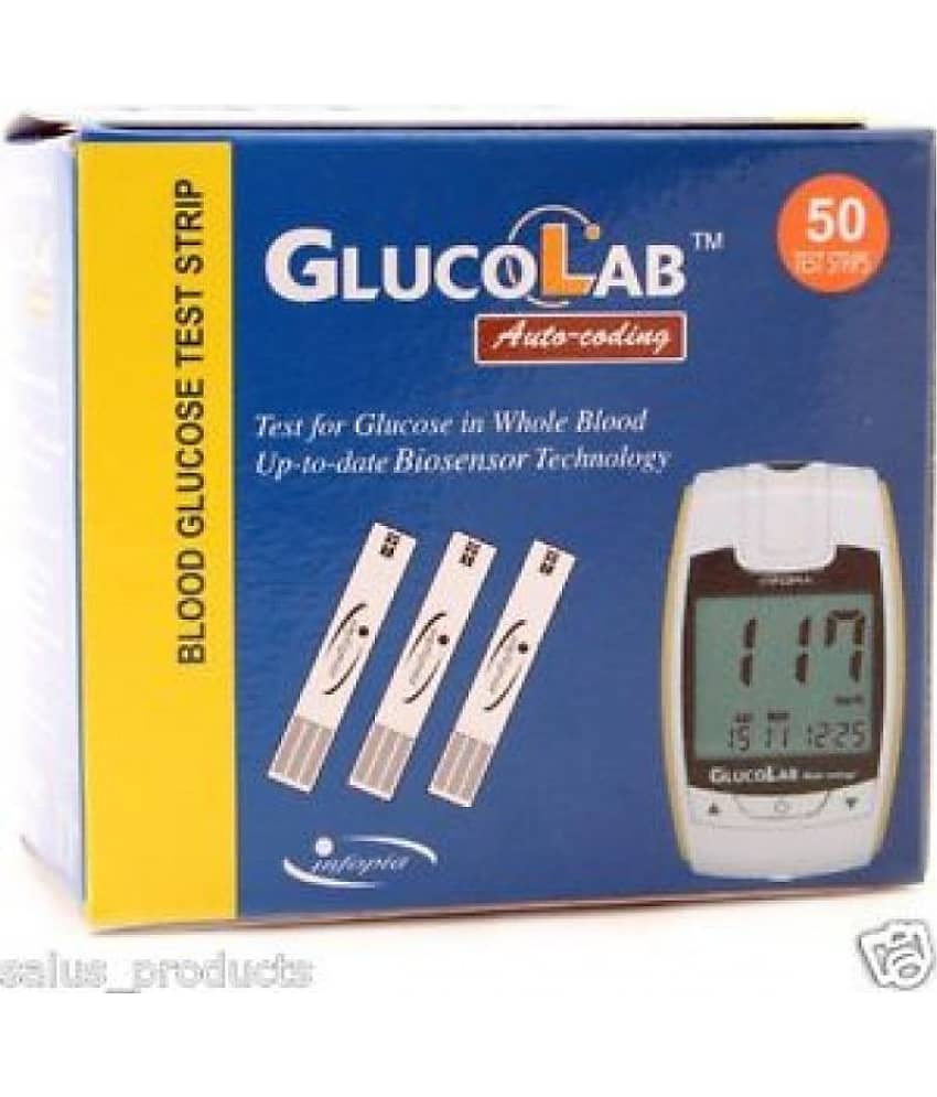 Infopia Glucolab Glucose Strips Auto Coded Bloodglucose Strips