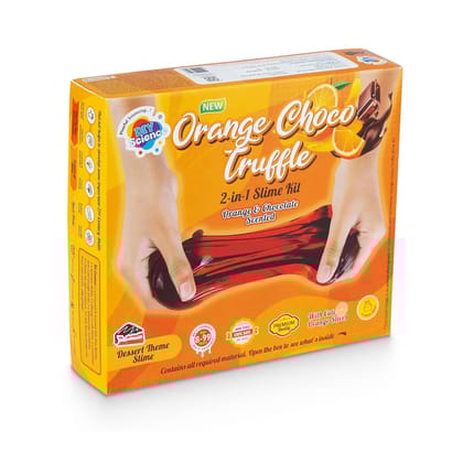 Orange Choco Truffle 2 in 1 Slime Kit Scented