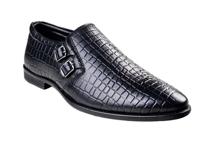 Beresford Gents Black Shoe-Black / 7 / Leather
