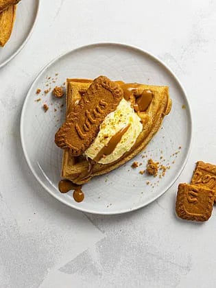 Lotus Biscoff Waffle
