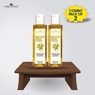 PARK DANIEL Premium Extra Light Olive Oil Combo of 2 No.100 ml Bottles(200 ml) (200 ml)