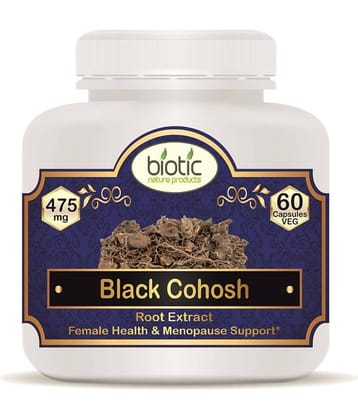 Biotic Black Cohosh Extract Capsules - 475mg Capsule 60 no.s