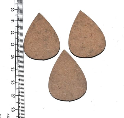 MDF Base use for jewellery making. (39 MM), WERR-031-1 Packet of 100 Pieces / 27 MM