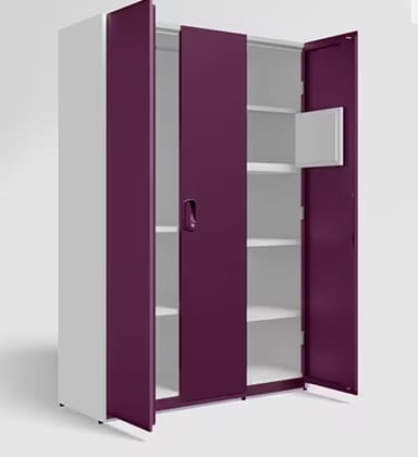 Neolite 3-Door Steel Almirah (Textured Bluejay)