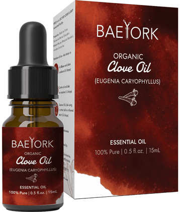 Baeyork Organic Indonesian Clove Oil Essential Oil 15 mL