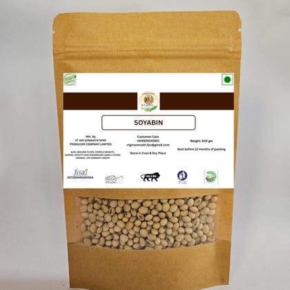 VT Gir Somnath Soybeans - 500 gm - 500 gm - One pack of soybeans