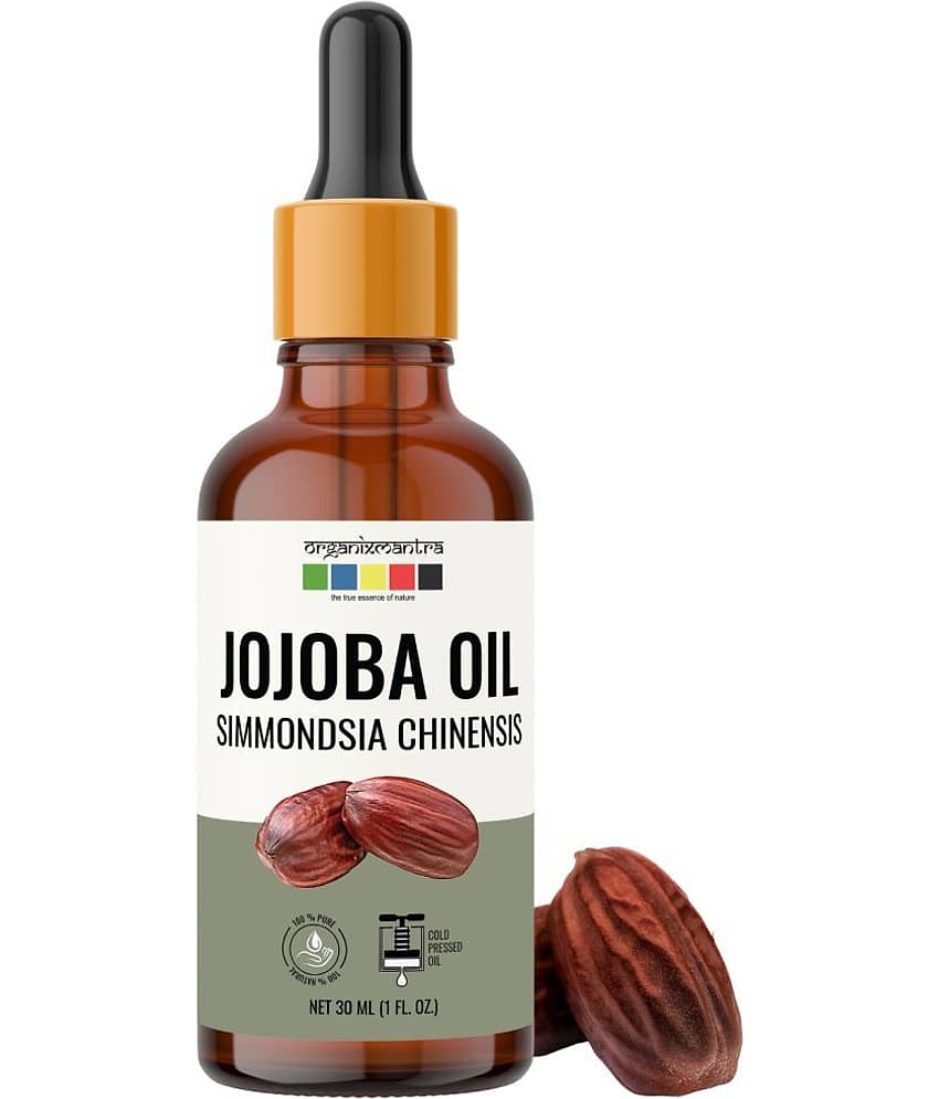 Organix Mantra Jojoba Oil,100% Pure, Natural & Cold Pressed Organic Oil, 30ML