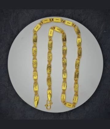 Charms Gold Plated Chain ( Set of 1 )