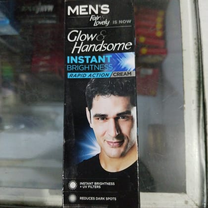 Glow and handsome instant brightness cream 